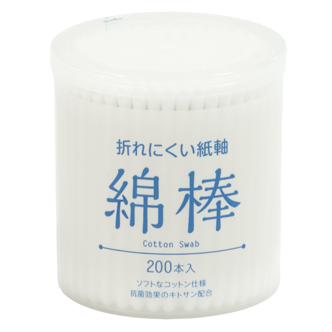 紙軸白綿棒200本入り 1箱(240セット)