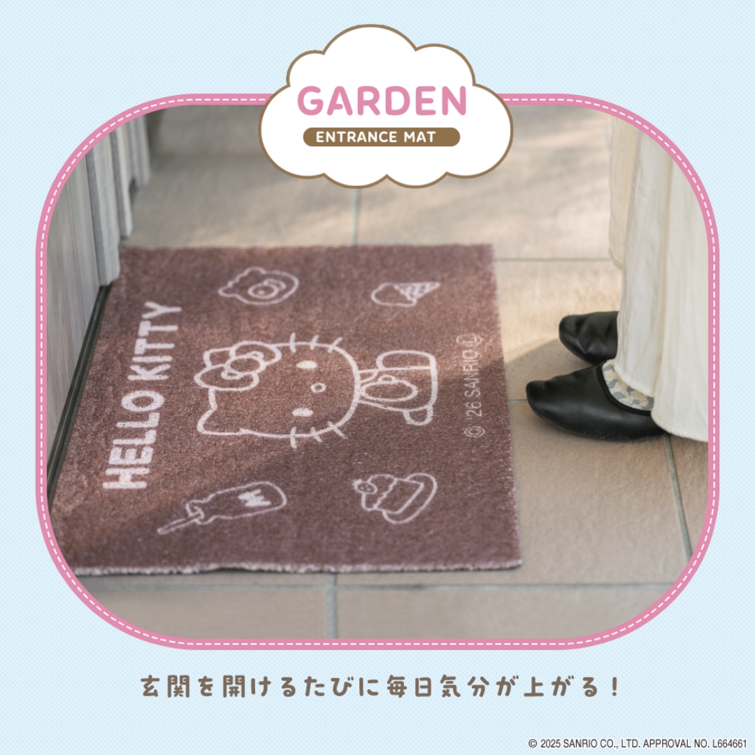 玄関マット ハローキティ