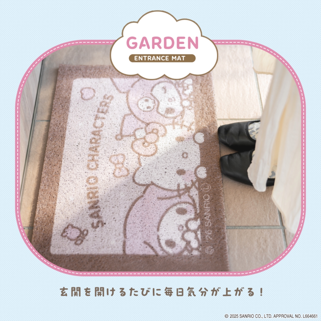 玄関マット サンリオキャラクターズ