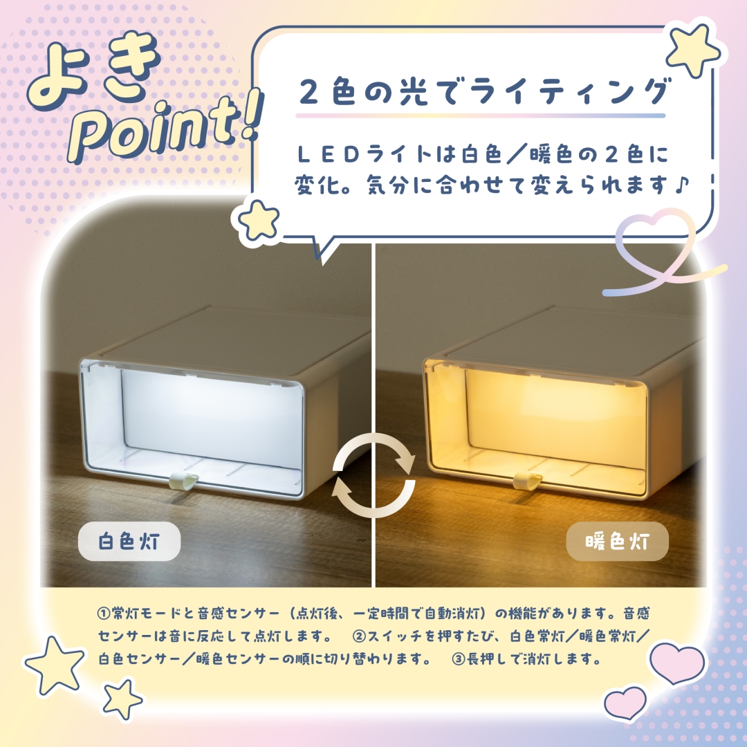 収納もできるコレクションケース（小）