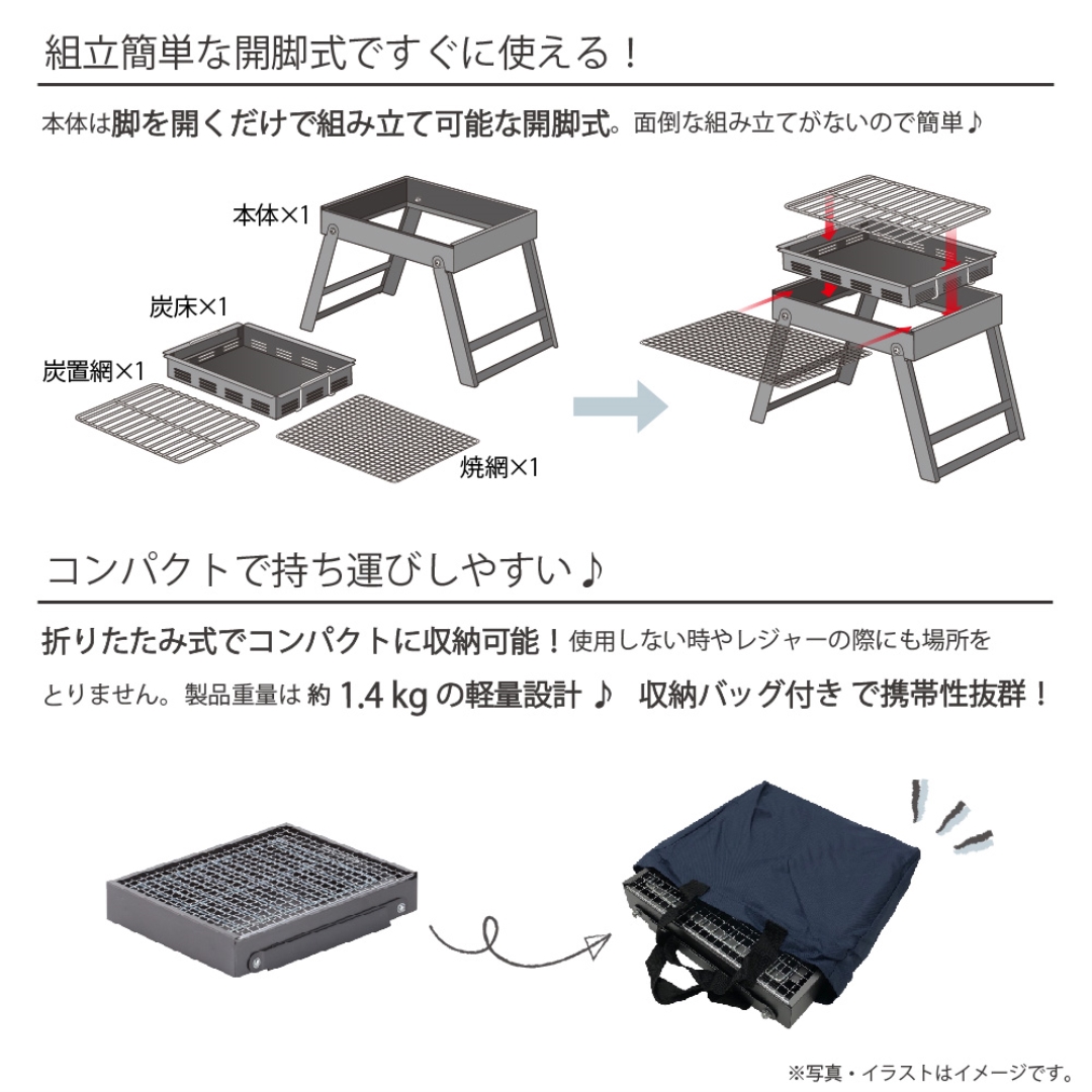 ミニBBQグリル