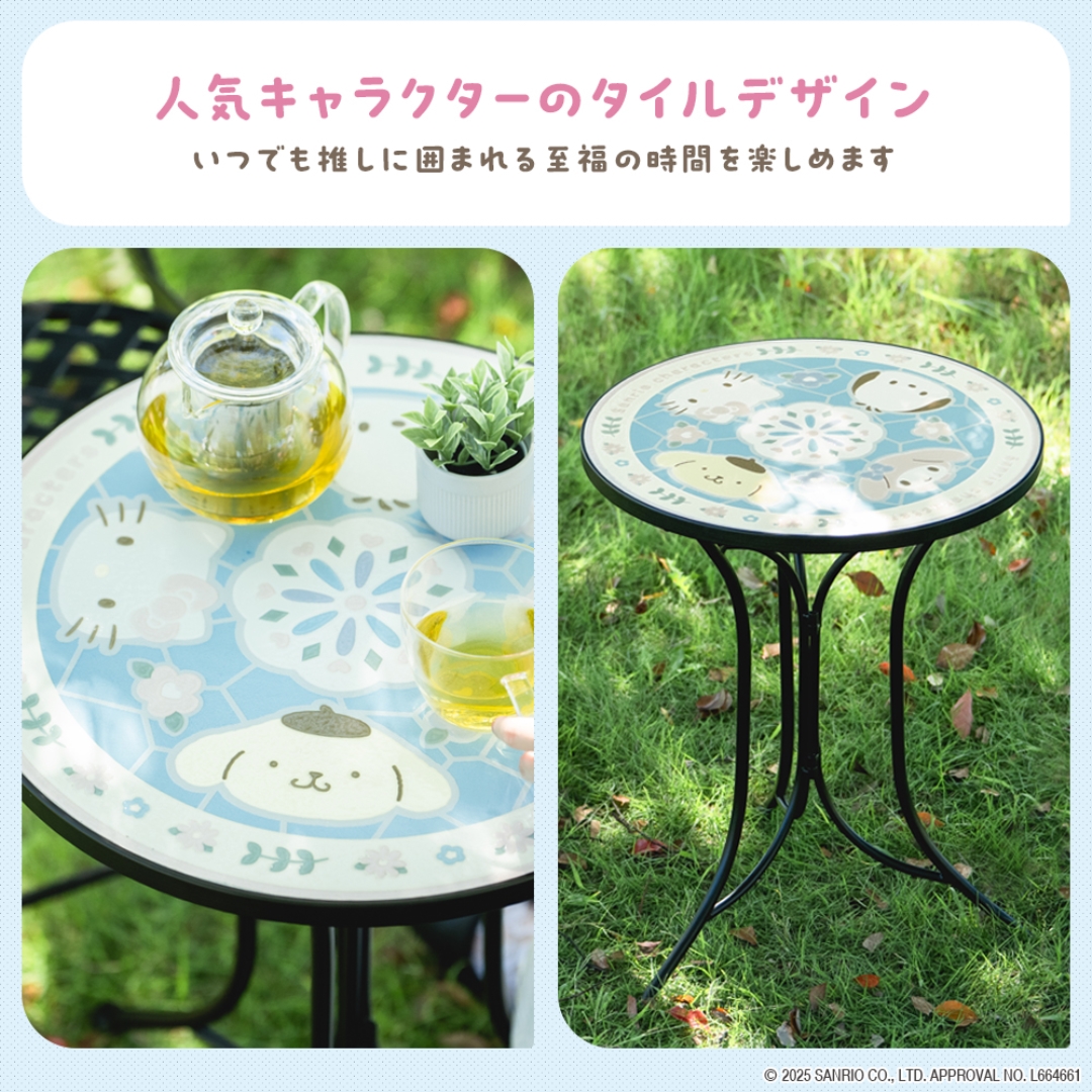 タイルテーブル フラワーガーデン