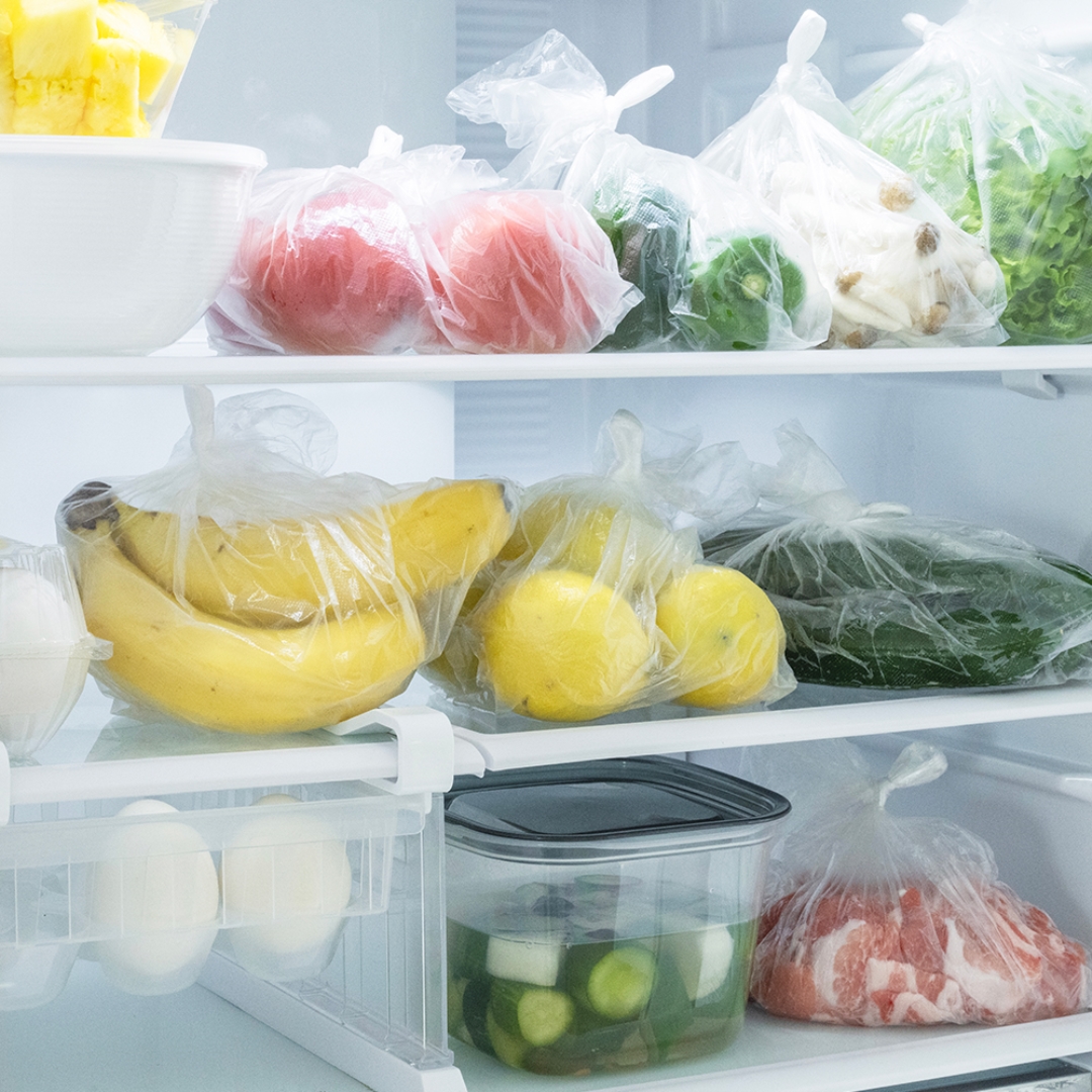 マチ付きポリ袋 エンボス加工60枚