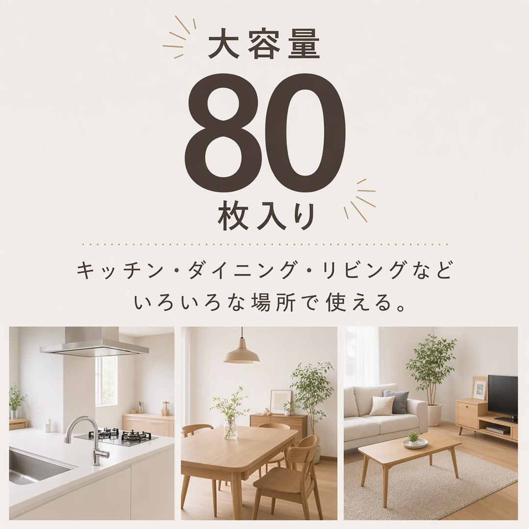 マルチクリーンシート80枚