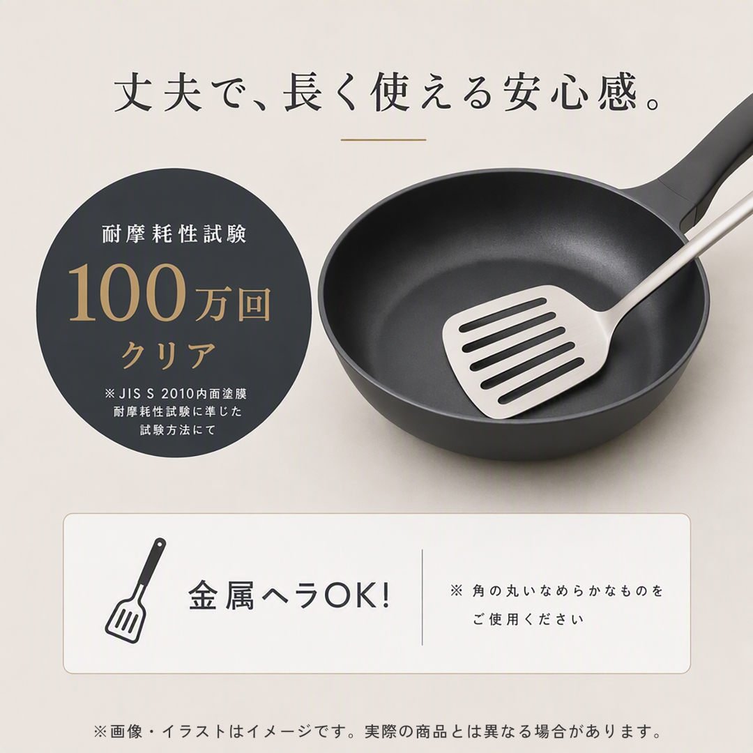 ふっ軽フライパン28cm