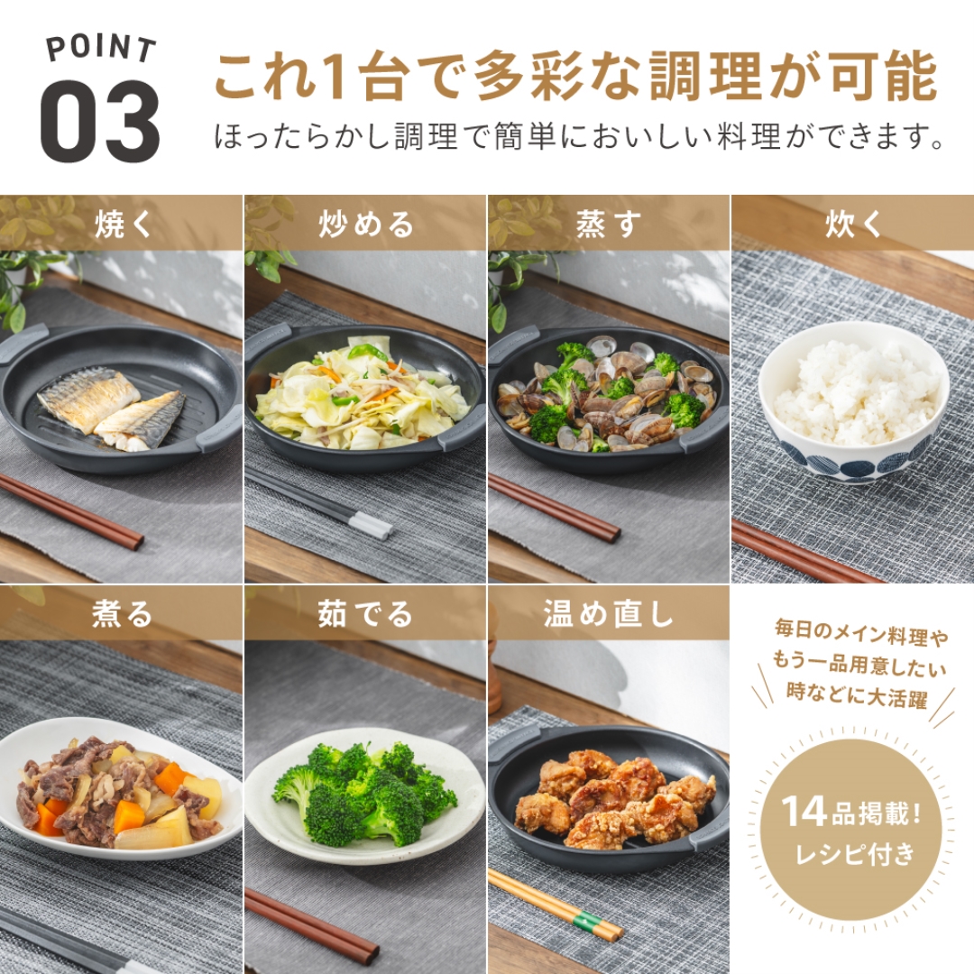 電子レンジ専用調理器BR スクエア