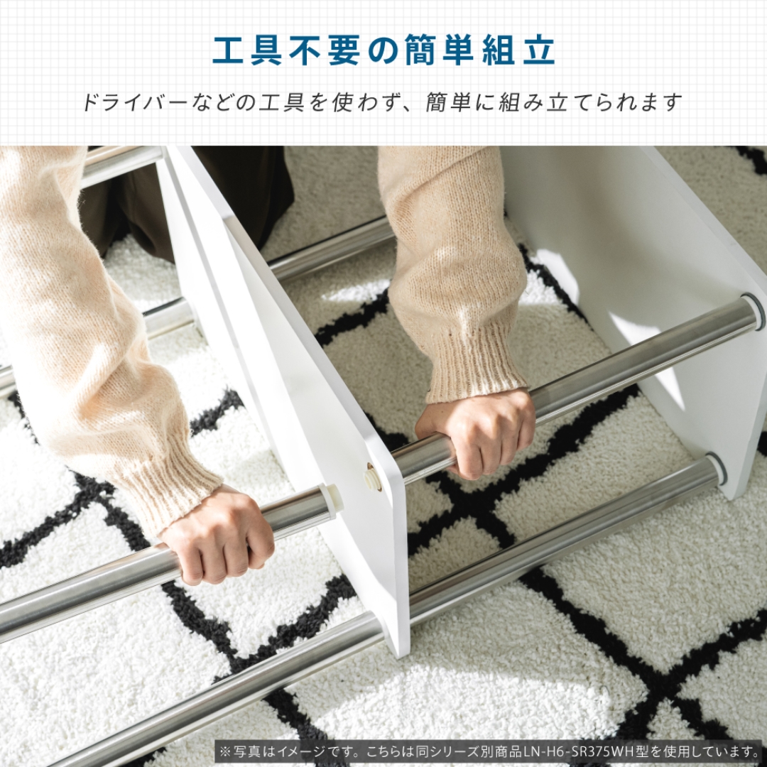 コーナーテレビ台WH