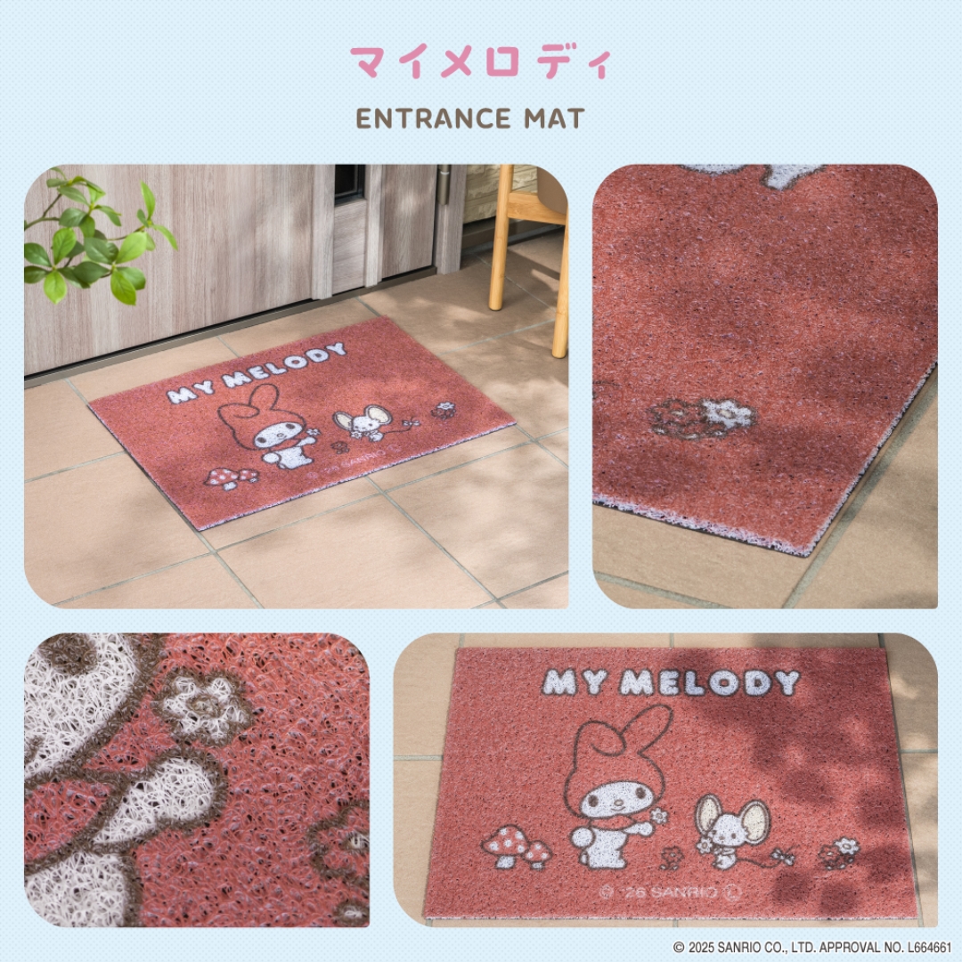 玄関マット マイメロディ