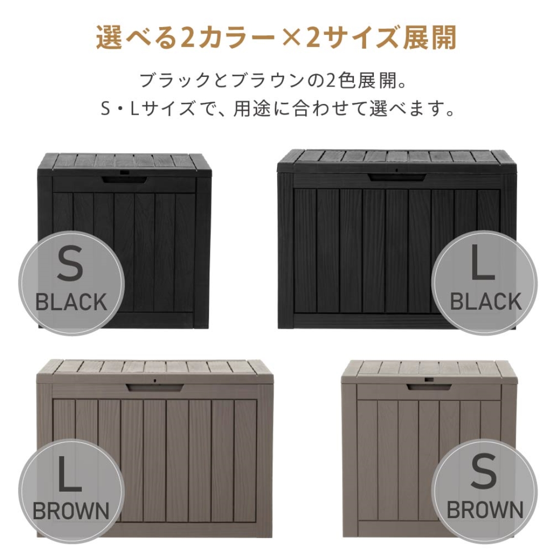 ストレージBOX S BR