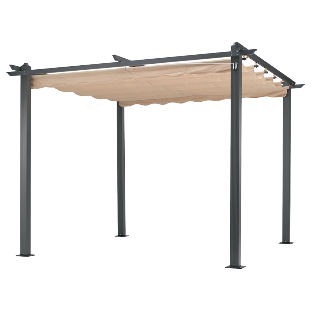 シェード付きパーゴラ