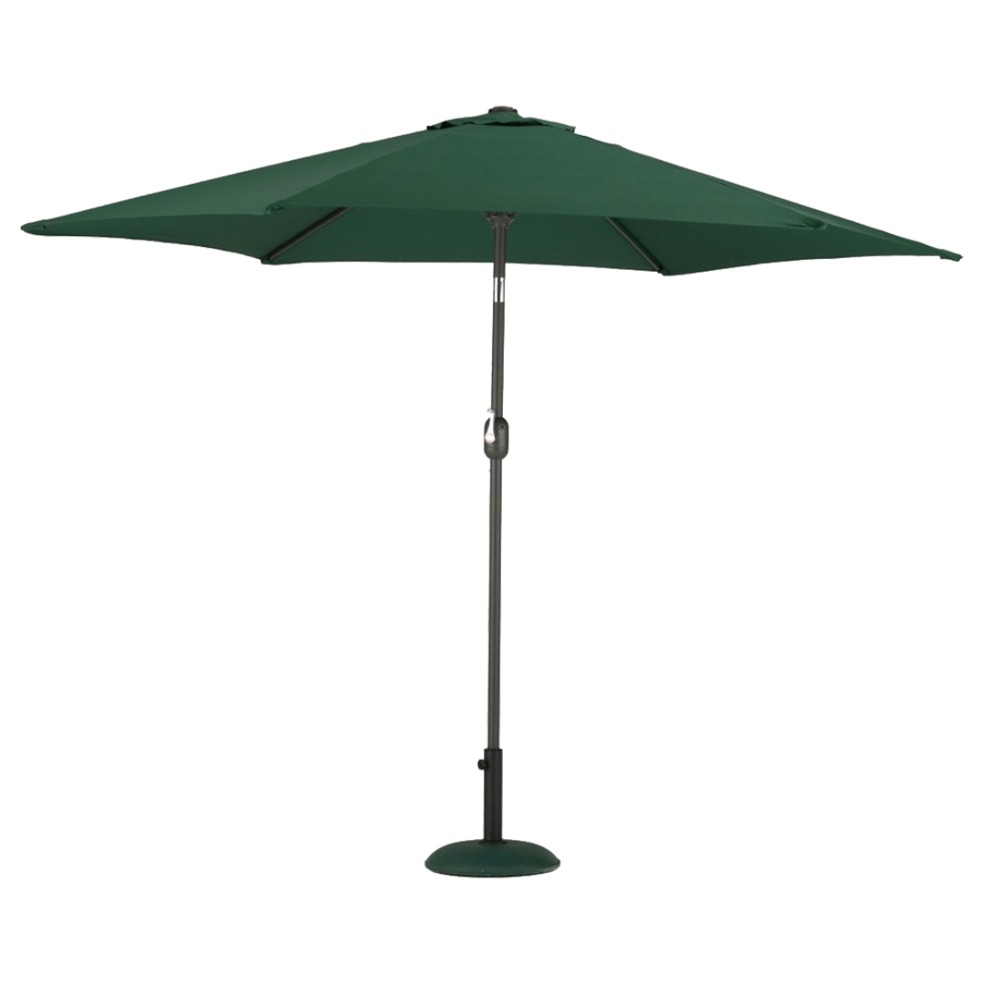 ガーデンパラソル300開閉ハンドル付き グリーン