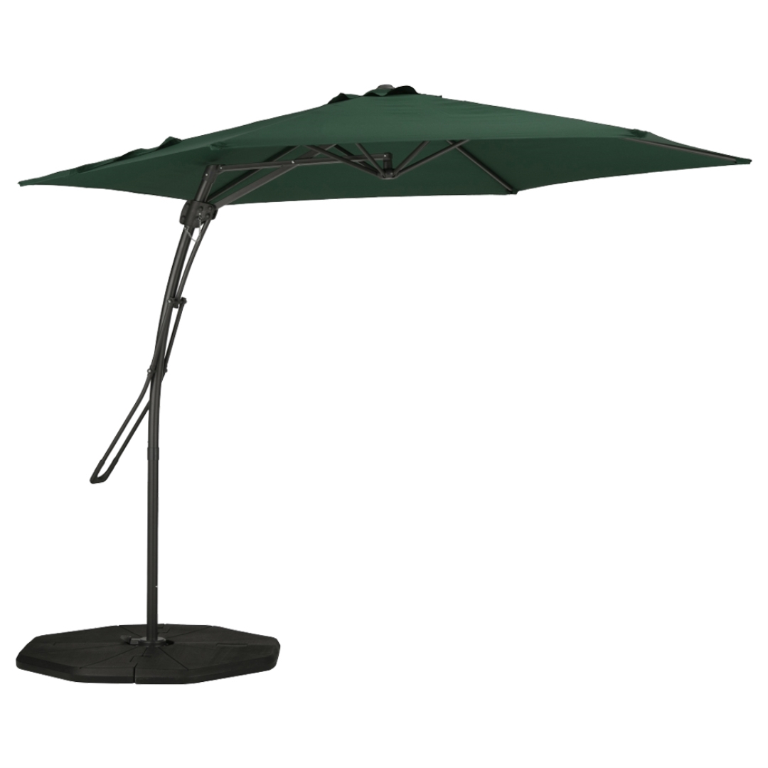回転式ハンギングパラソル300 グリーン