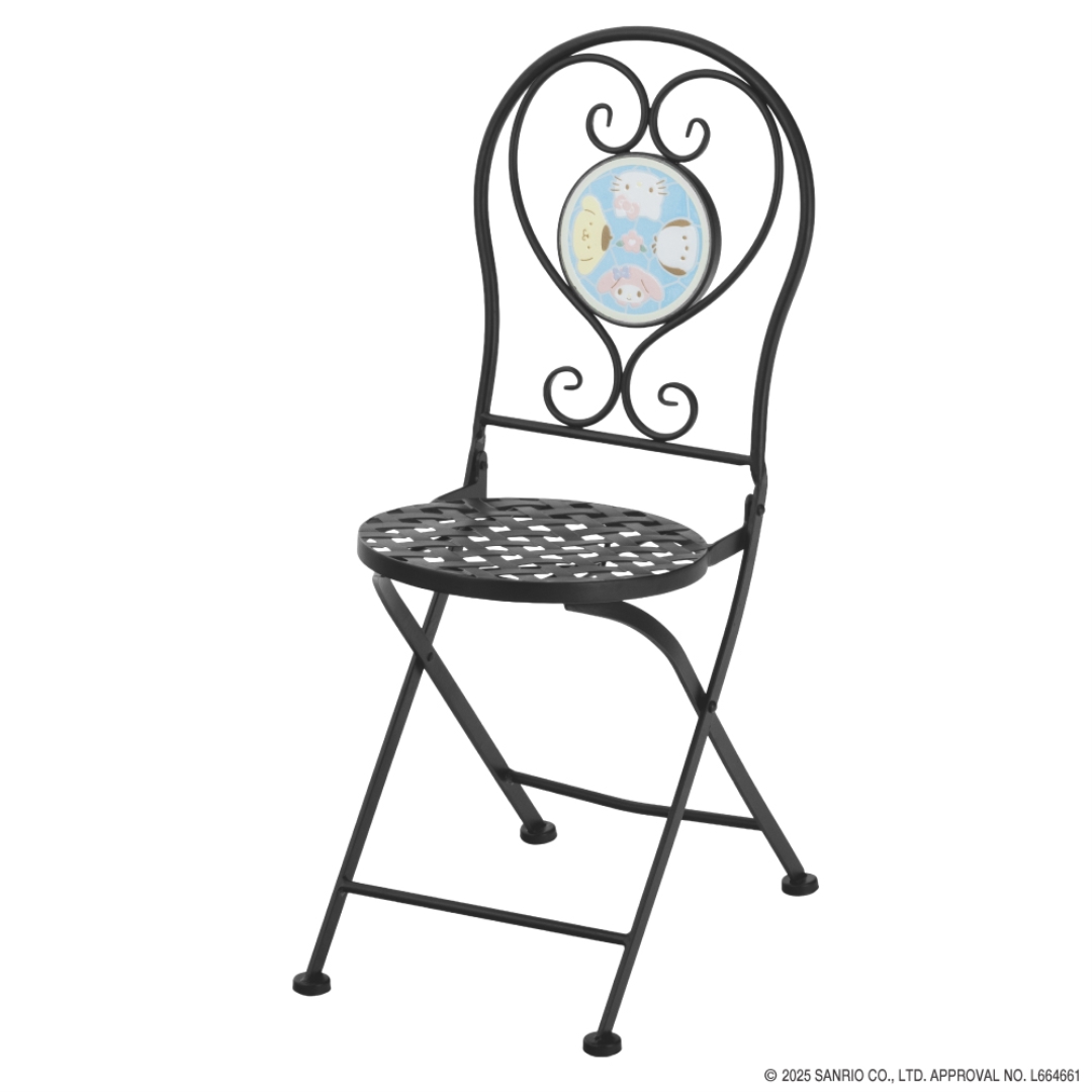 折りたたみタイルチェアフラワーガーデン