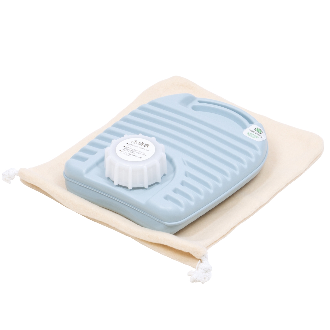 湯たんぽ 600ml カバー付き 1箱(18個)