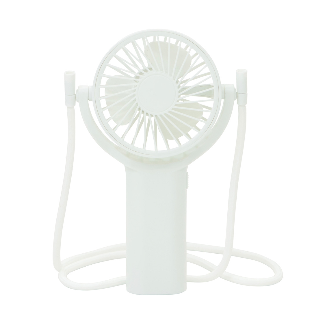 乾電池式首掛けハンディファン