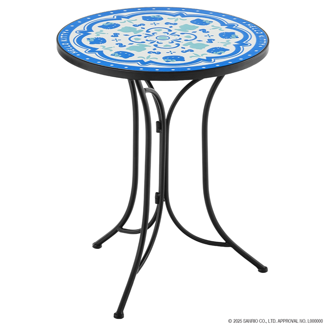 タイルテーブル モロッカンブルー