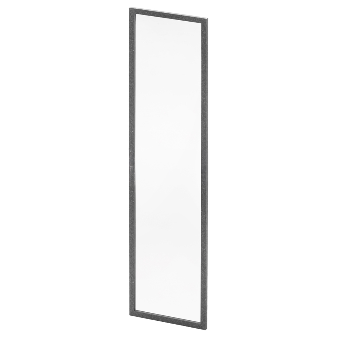 ウォールミラー120 ストーン調BK