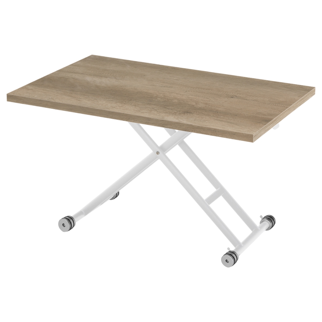 ガス圧昇降式テーブル ナチュラル