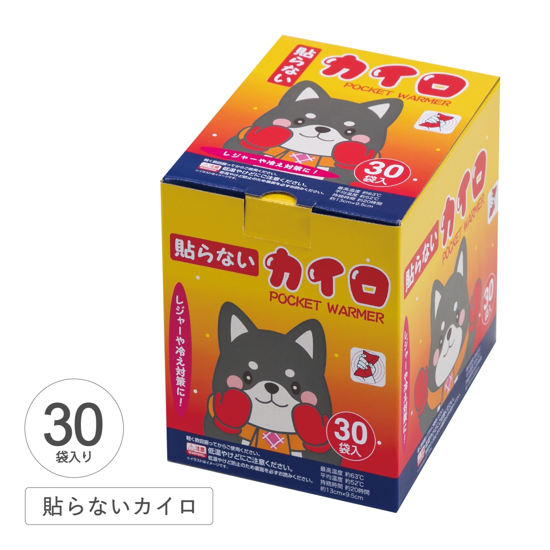 カイロ貼らないタイプレギュラー30個 1箱(8セット)