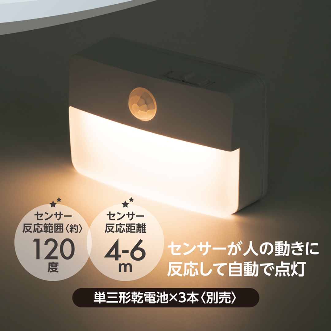 センサーライトMIGNON