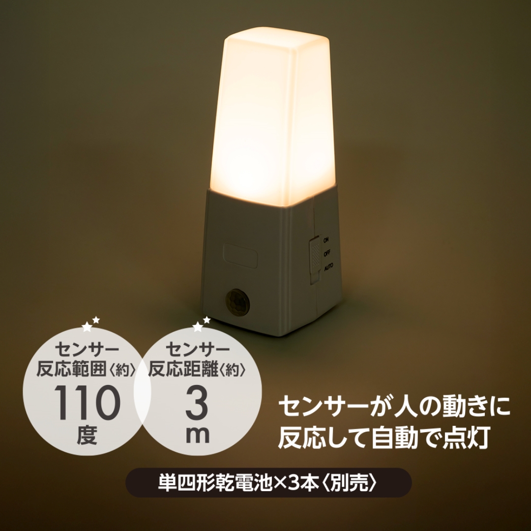 スタンドセンサーライト