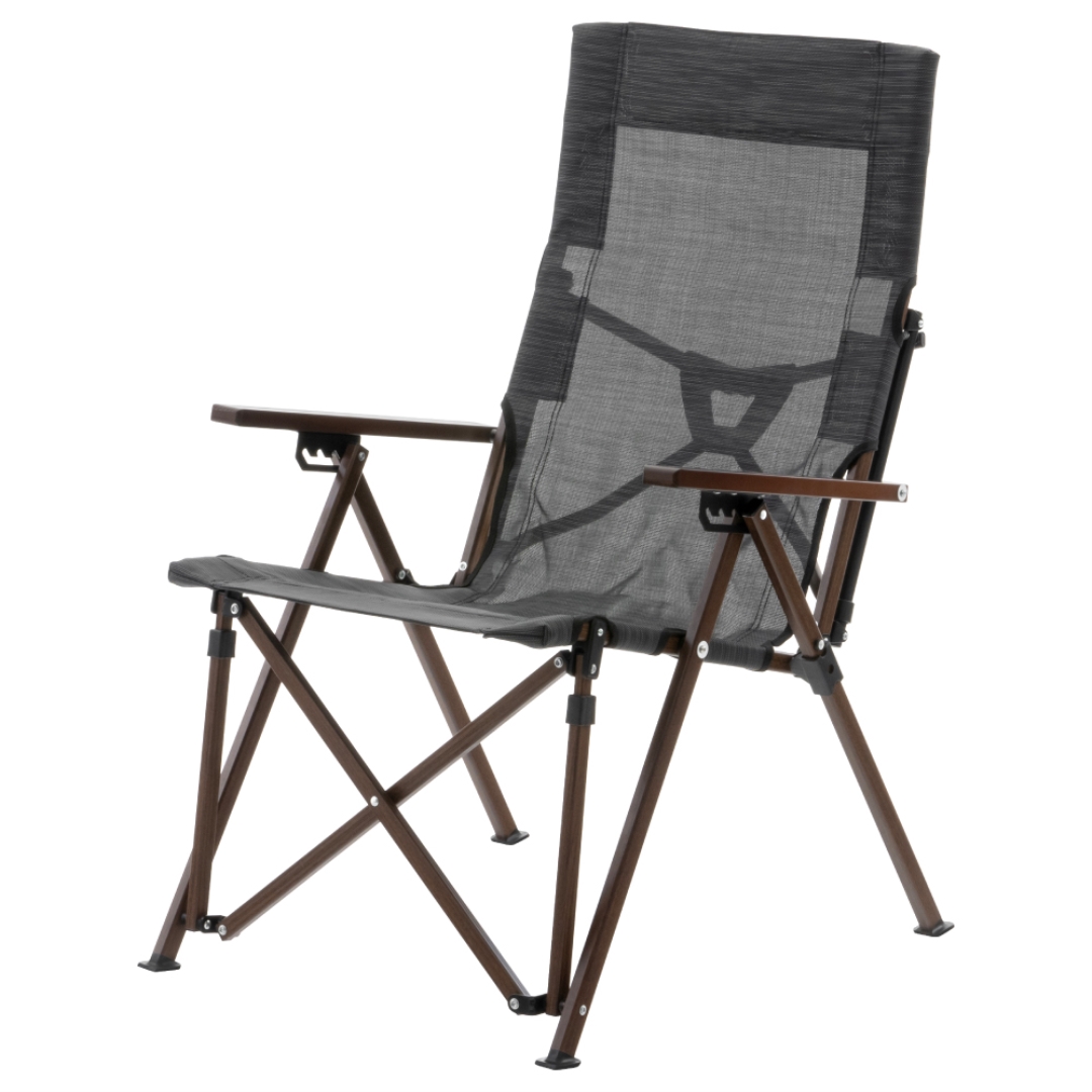 ウッド調リクライニングチェア