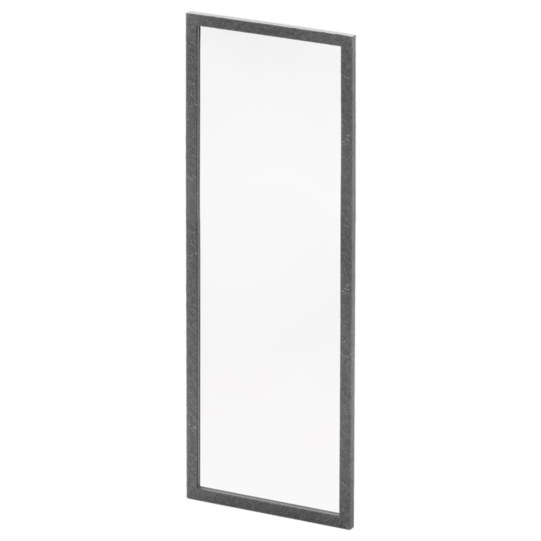 ウォールミラー90 ストーン調BK