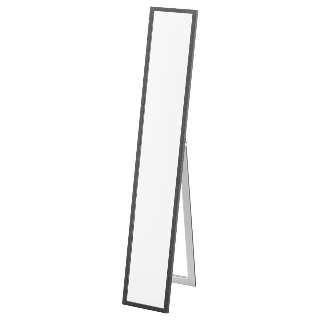 スタンドミラー30 ストーン調BK