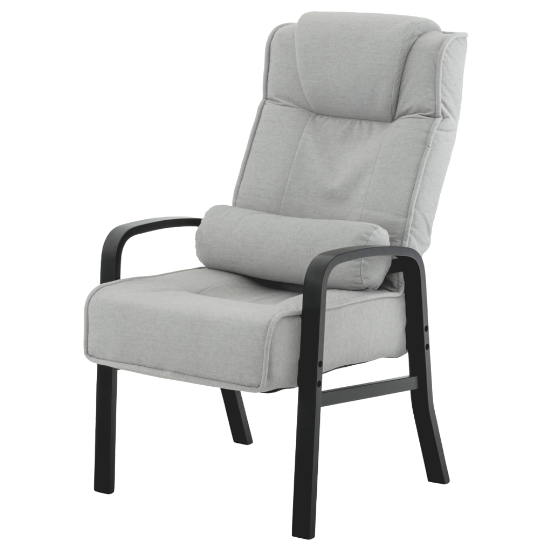 防汚・防キズ クッション付高脚座椅子