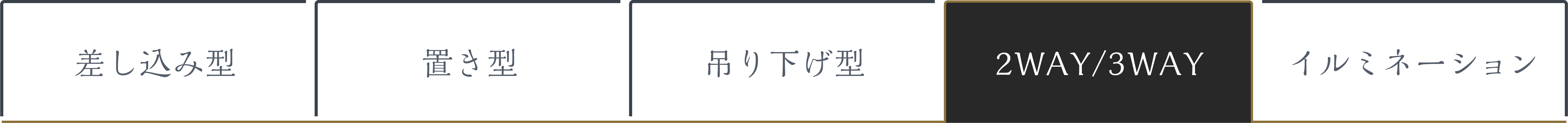 2way/3wayスタイル タブ選択